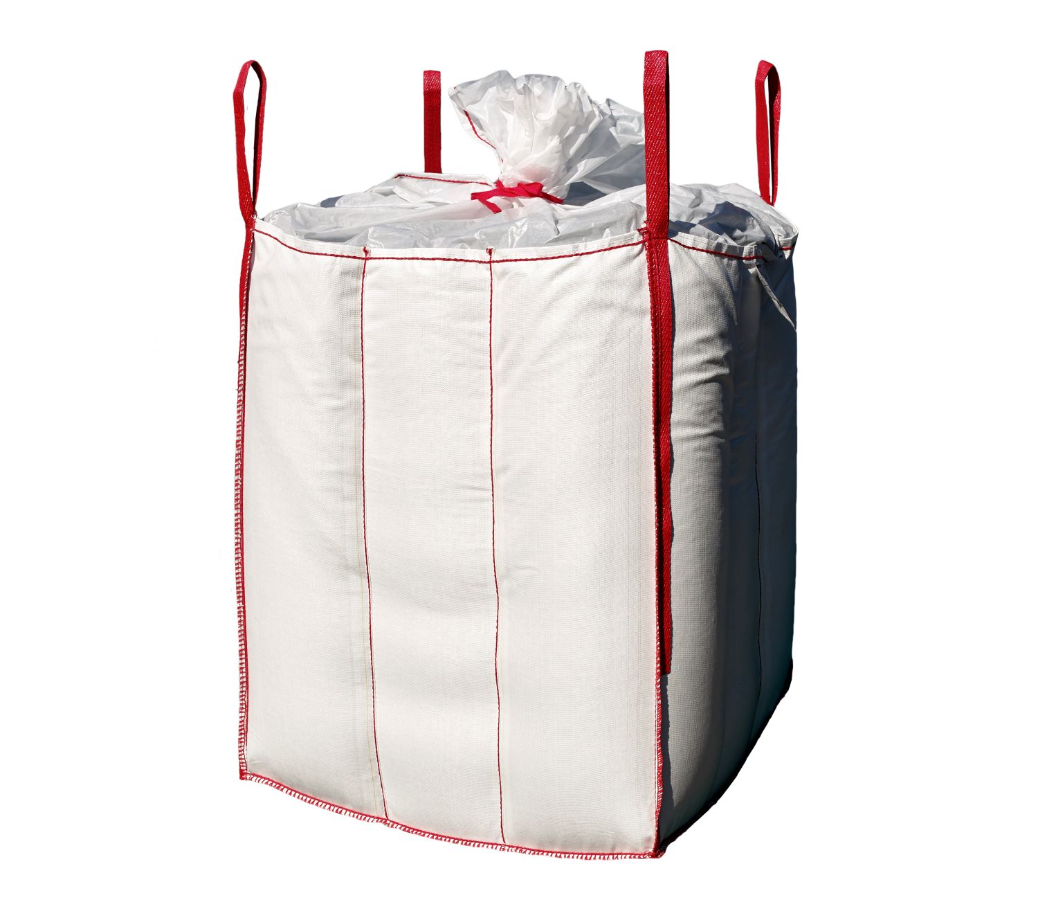 PP Polypropylene One Ton 4-Panel Baffle Bag for Transportation / Storage Beans