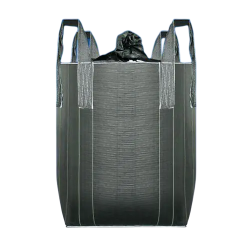 Cross Corner FIBC Big Bag With Anti-Sifting For Carbon Black